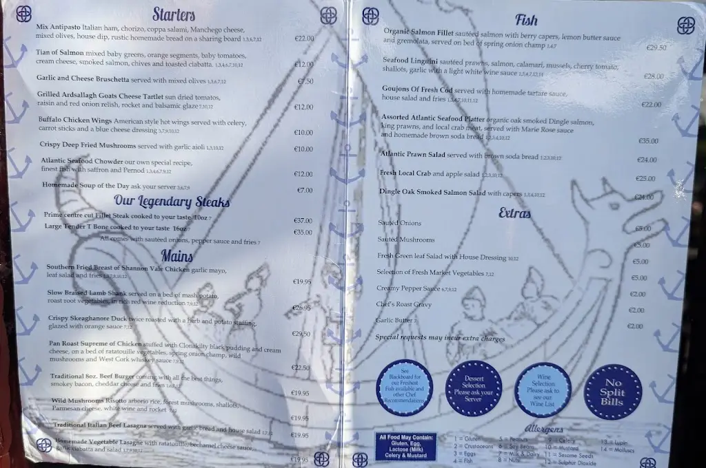 Menu_The Snug_Bantry_image_2