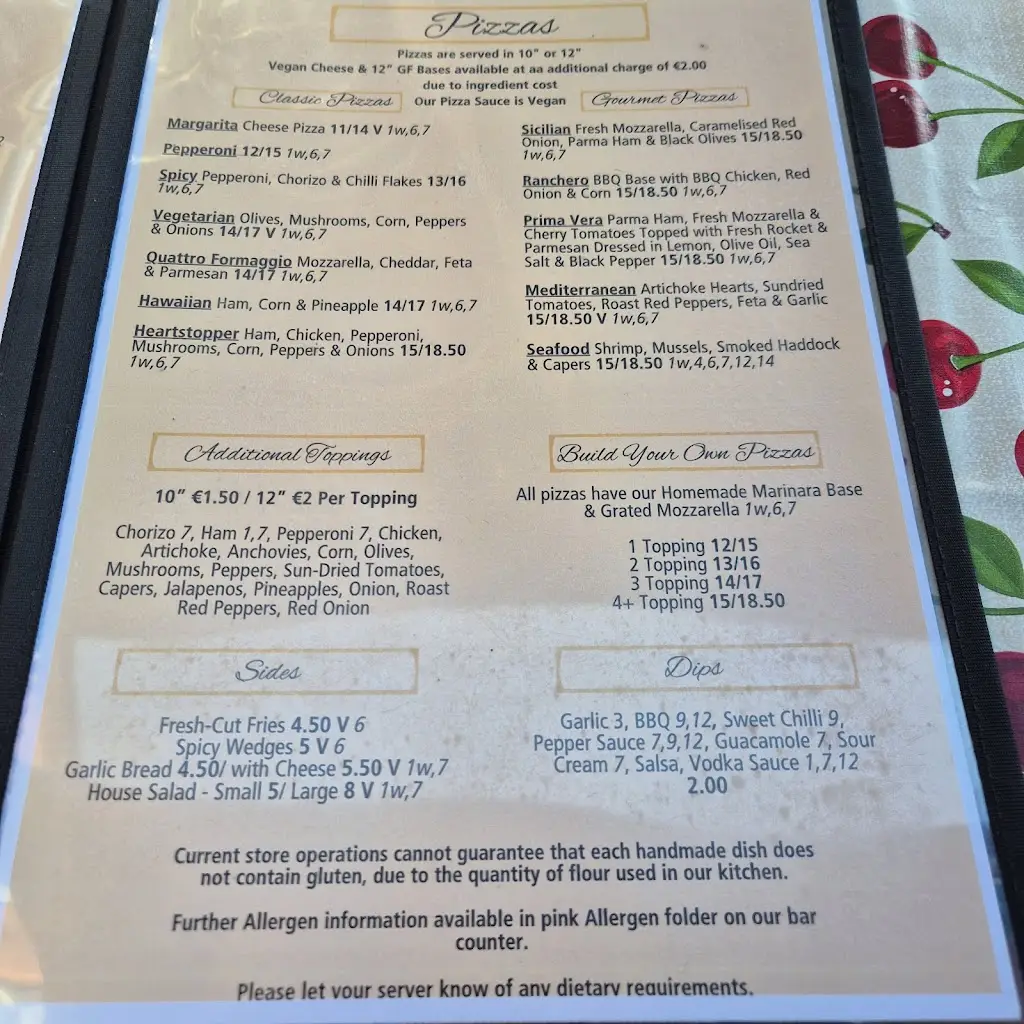 Menu_The Brick Oven_Bantry_image_4