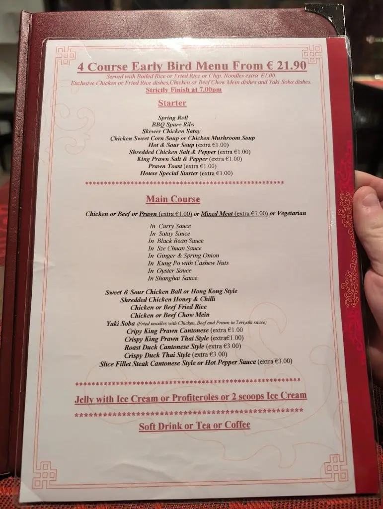 Menu_Lantern House_Blarney_imagen_1