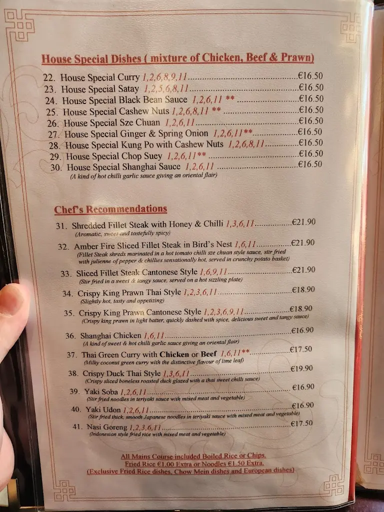 Menu_Lantern House_Blarney_imagen_2