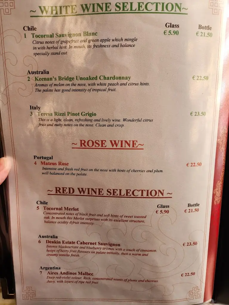 Menu_Lantern House_Blarney_imagen_4