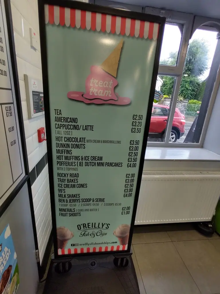 Menu_O'Reillys Fish & Chips_Castlemartyr_immagine_3