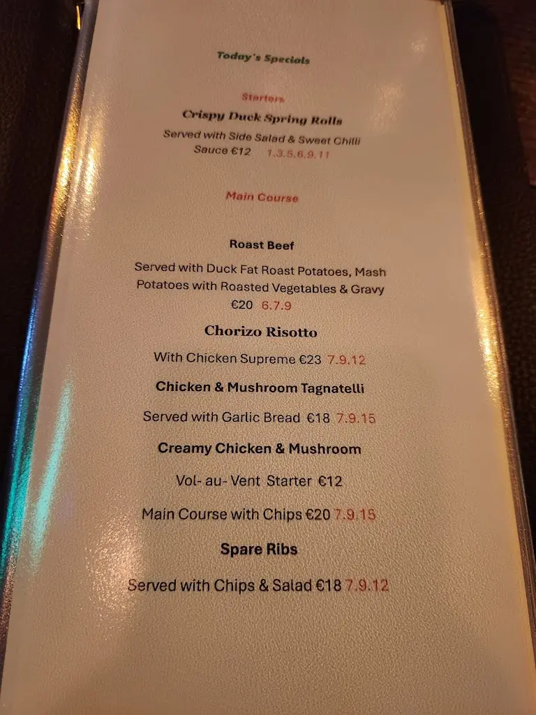 Menu_Frank's Bar & Bistro_Cahersiveen_image_3