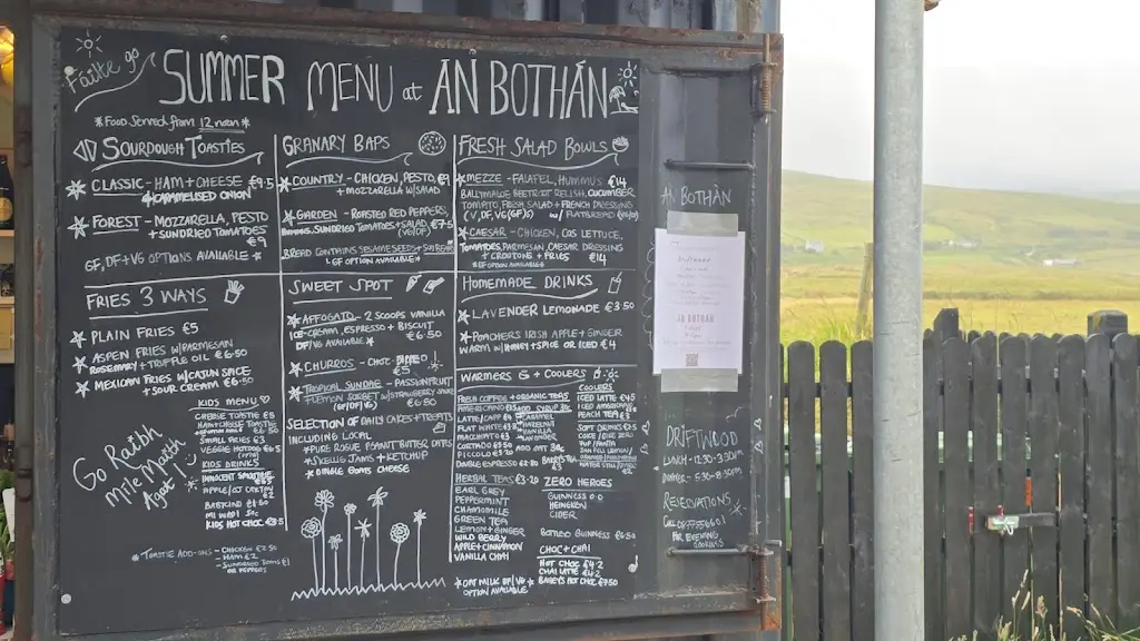 Menü_Driftwood Surf Cafe_Cahersiveen_Bild_4