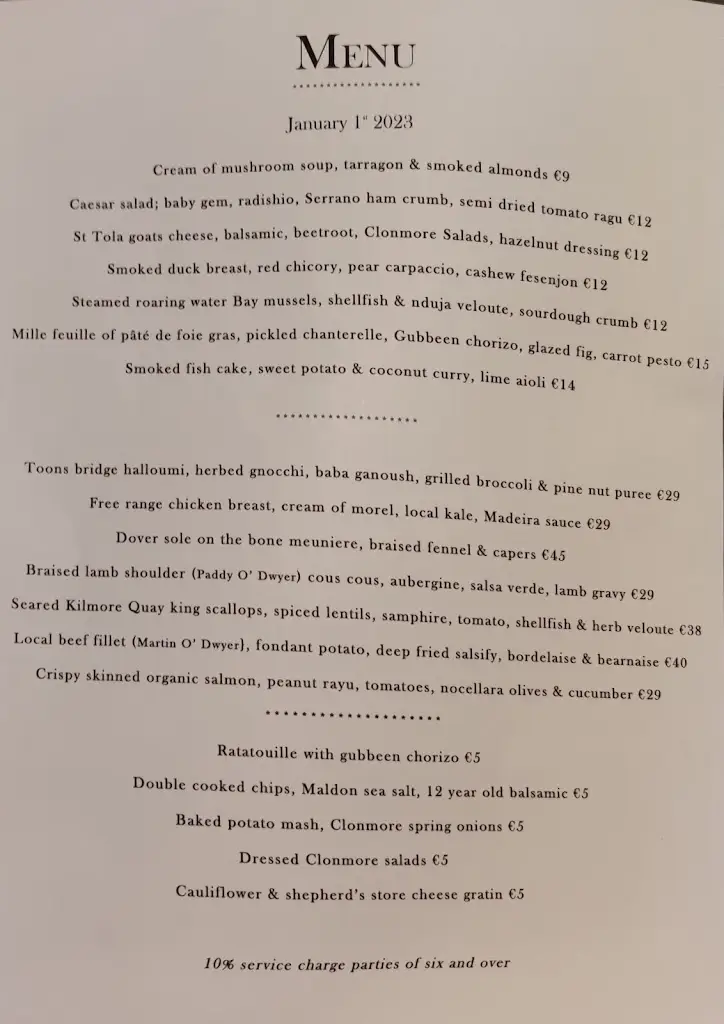 Menu_Chez Hans_Cashel_image_2