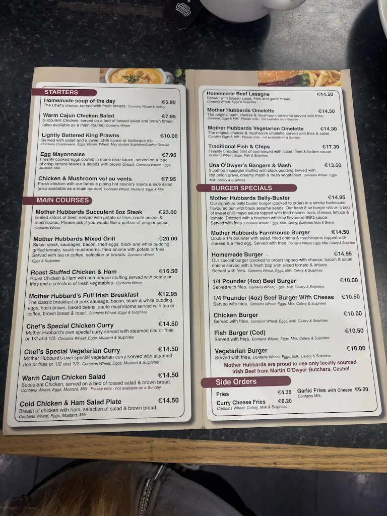 Menu_Mother Hubbards_Cashel_image_1