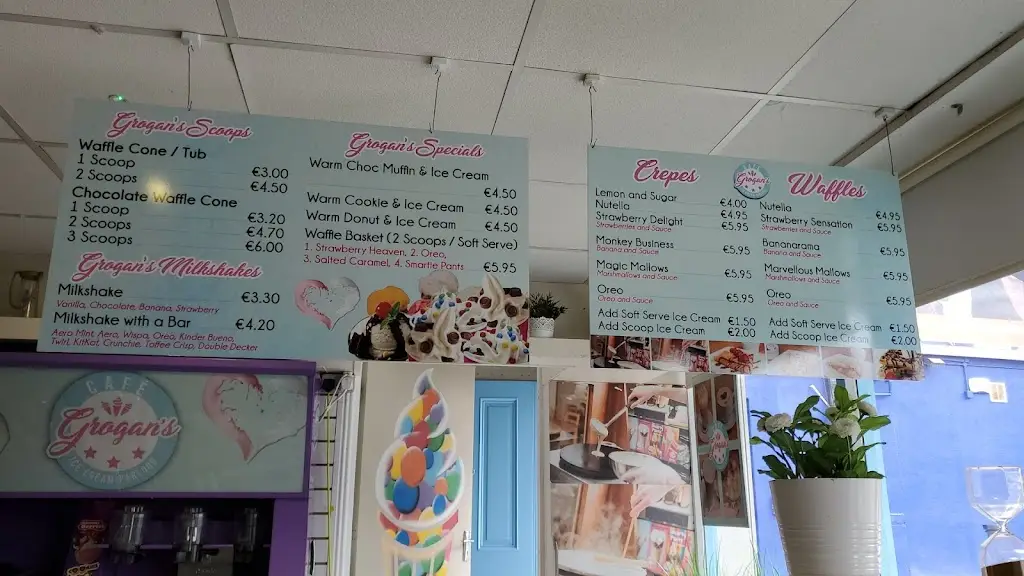 Menu_Grogan's Café and Ice Cream Parlour_Cashel_imagen_3