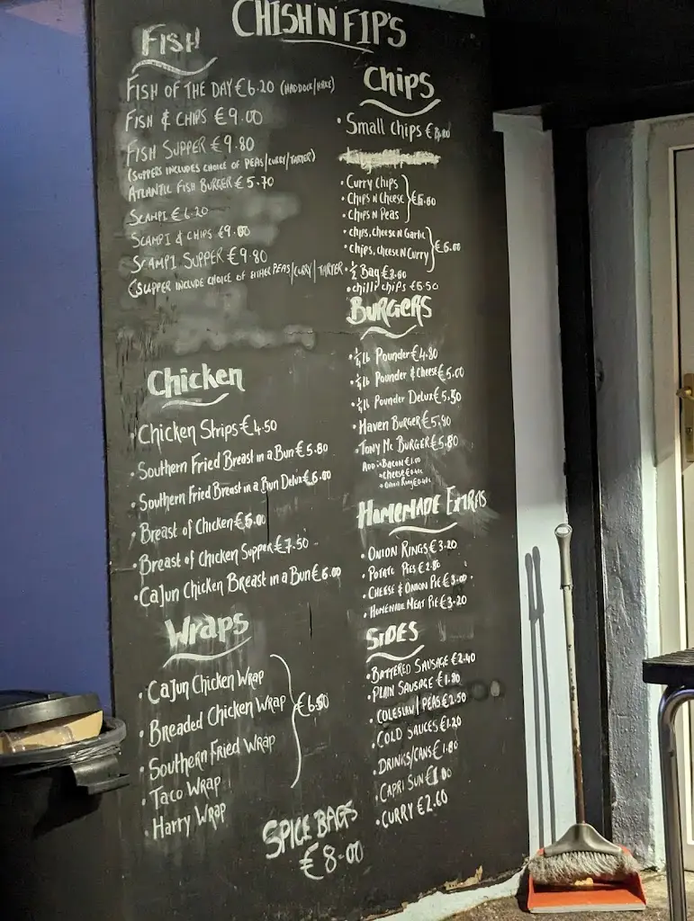 Menu_Chish 'N' Fips_Crosshaven_image_2