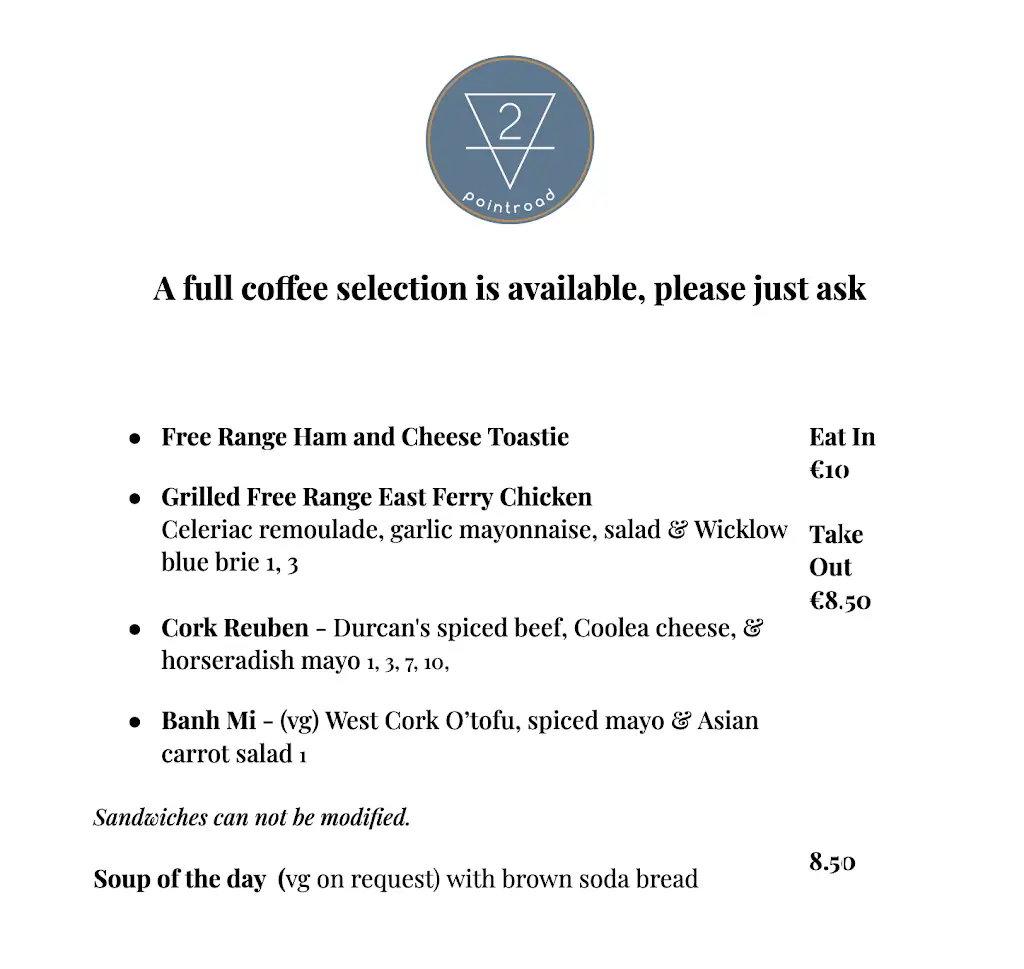 Menu_2pointroad_Crosshaven_immagine_2