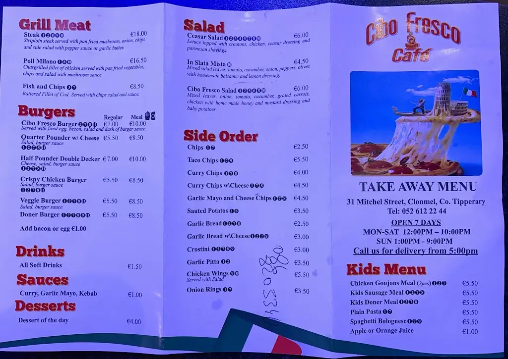 Menu_Cibo Fresco_Cluain Meala_image_1