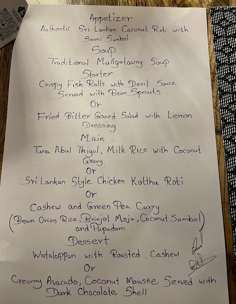 Menu_Central House Dining Room_Cluain Meala_immagine_1