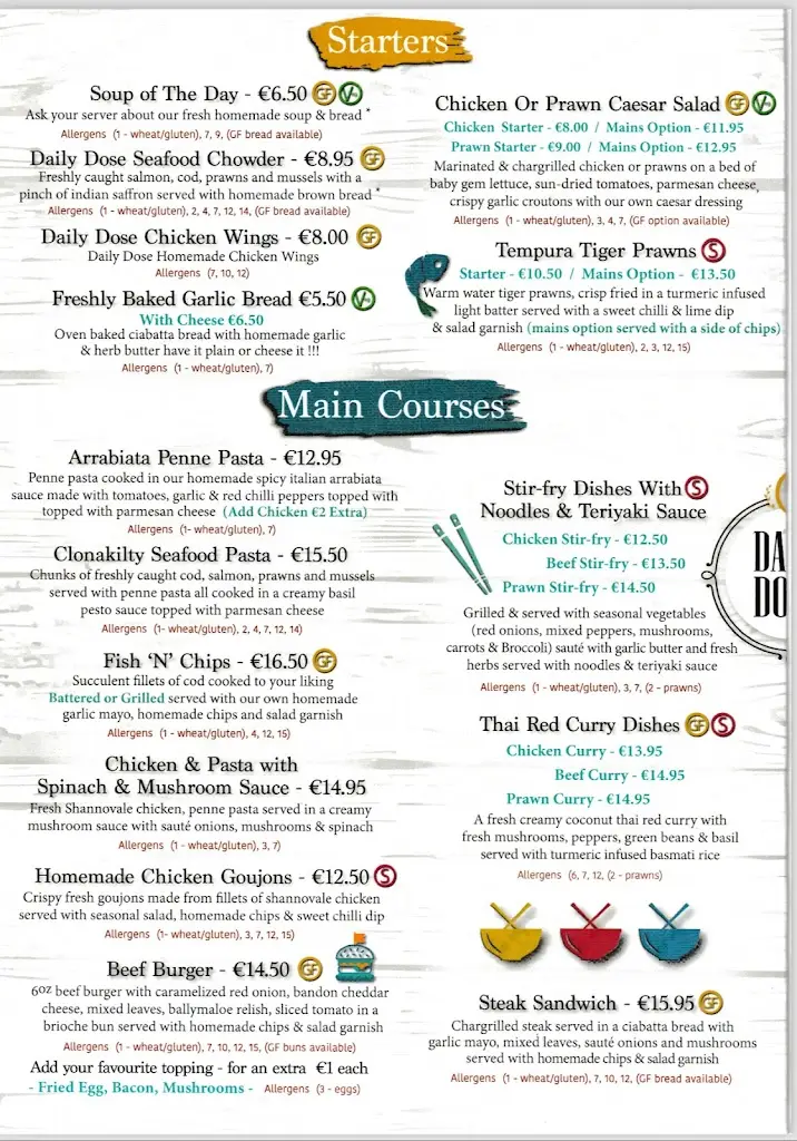 Menu_Daily Dose Restaurant_Clonakilty_image_1