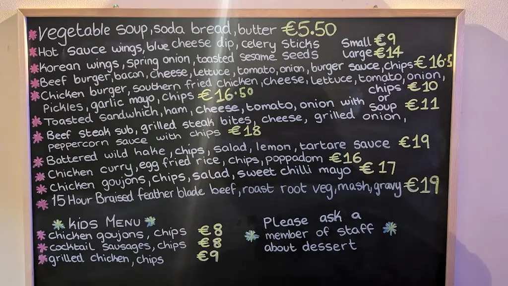 Menu_John O'Brien Pub_Clonakilty_immagine_1