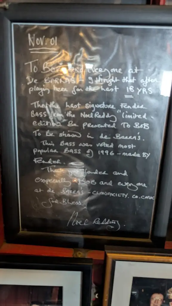 Menu_DeBarra's Folk Club_Clonakilty_image_4