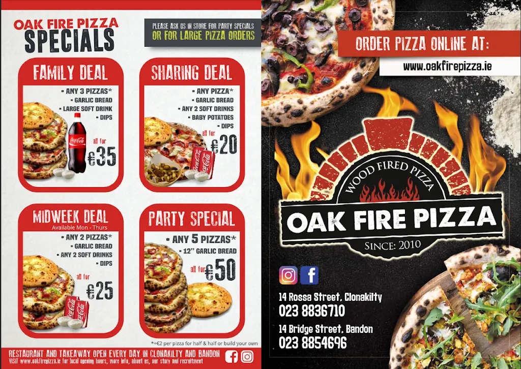 Menu_Oak Fire Pizza - Clonakilty_Clonakilty_image_3