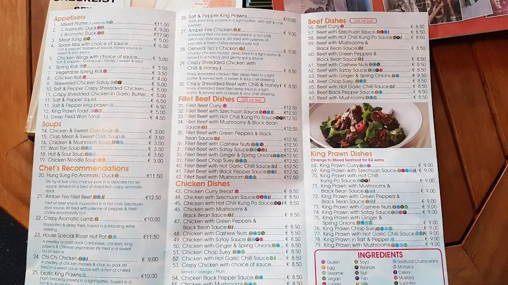 Menu_Sea Palace Chinese Restaurant_Clonakilty_image_1