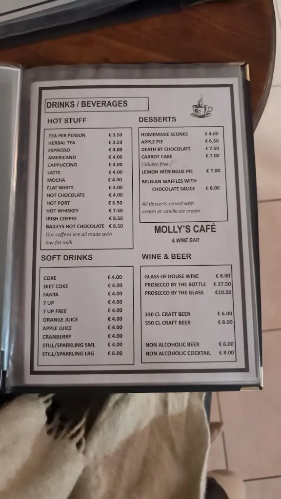 Molly's Wine Bar & Cafe Restaurant in Clonakilty