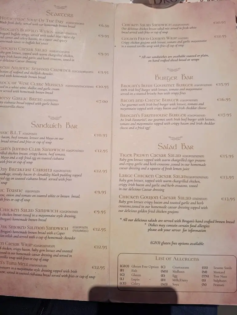 Menu_Brogan's_Ennis_image_4