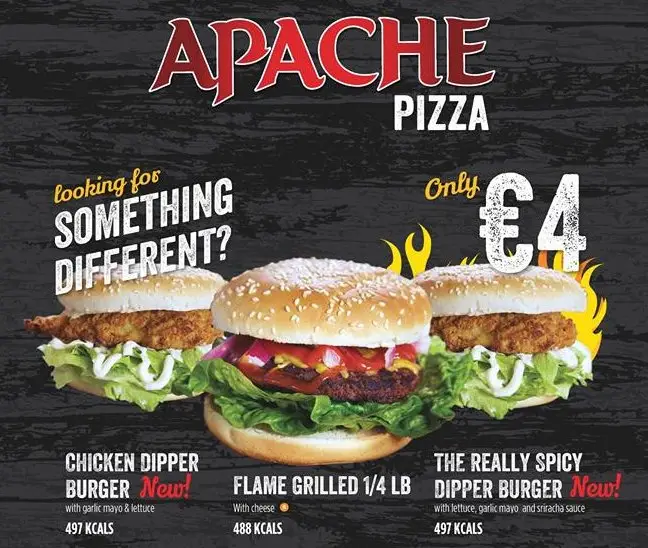 Menu_Denjoes American Style/Apache Pizza_Castleisland_image_2