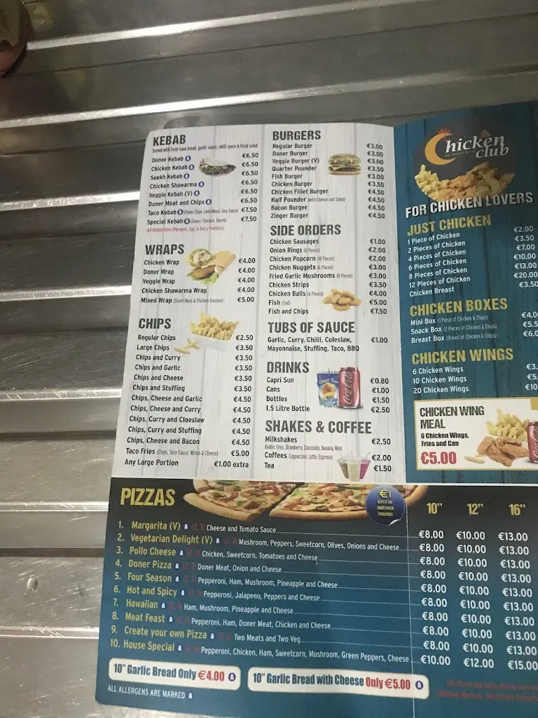 Menu_Chicken Club Castleisland_Castleisland_image_2