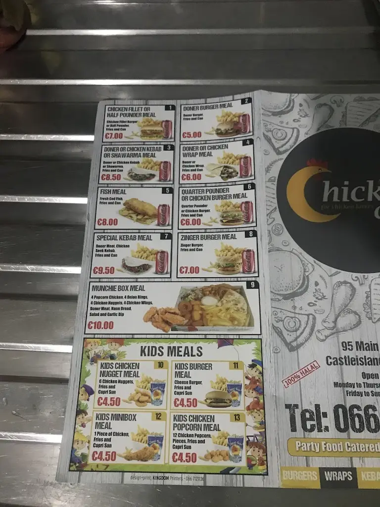 Menu_Chicken Club Castleisland_Castleisland_image_3