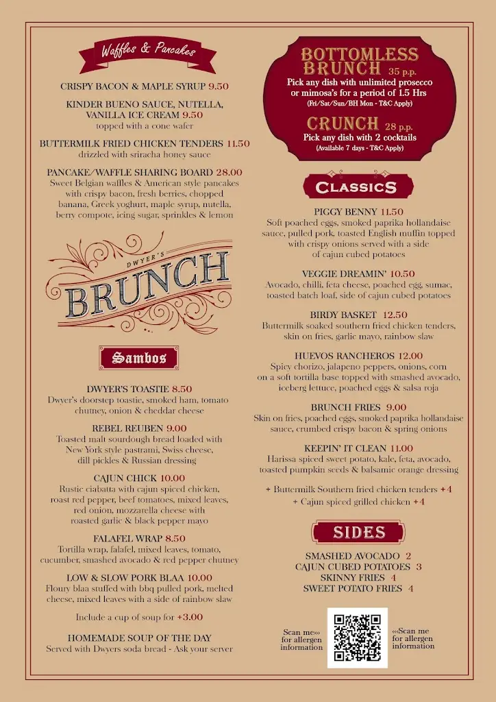 Menu_Dwyers of Cork_Cork City_image_1