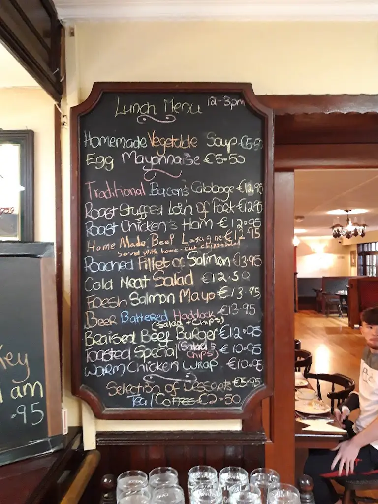 Menu_The Ovens Bar_Killumney_image_2