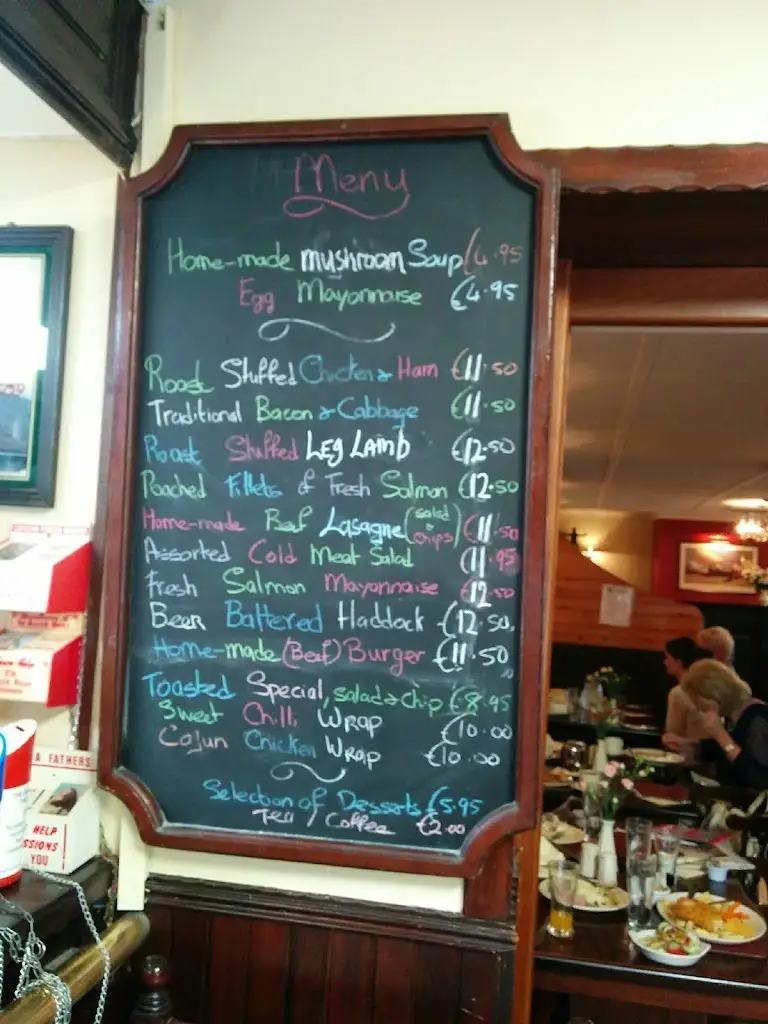 Menu_The Ovens Bar_Killumney_image_3