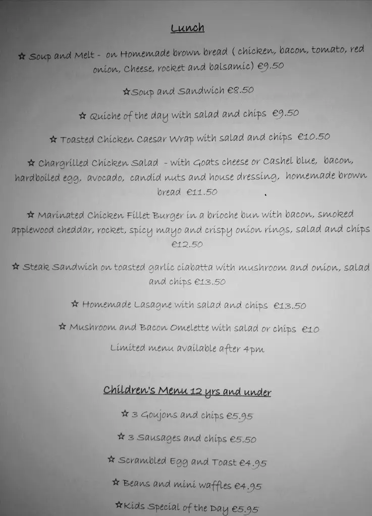 Menu_Emily's Delicatessen_Fethard_image_4
