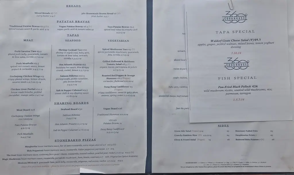 Menu_360 Cookhouse_Dungarvan_image_1