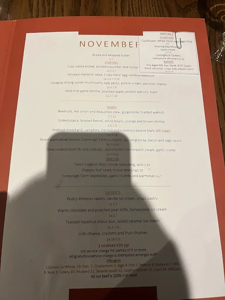 Menu_The Tannery Restaurant, Townhouse and Cookery School_Dungarvan_immagine_2