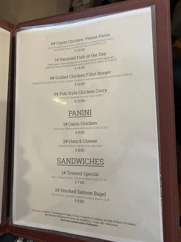 Menu_Anchor Bar_Dungarvan_image_2