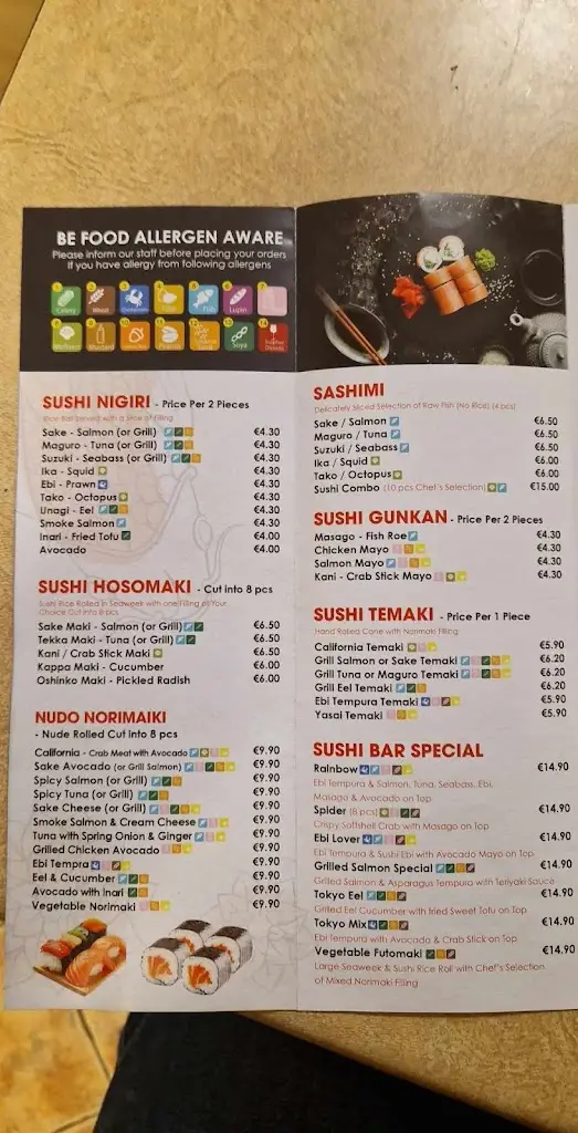 Menu_Tokyo Sushi&Noodles BAR_Dungarvan_image_4