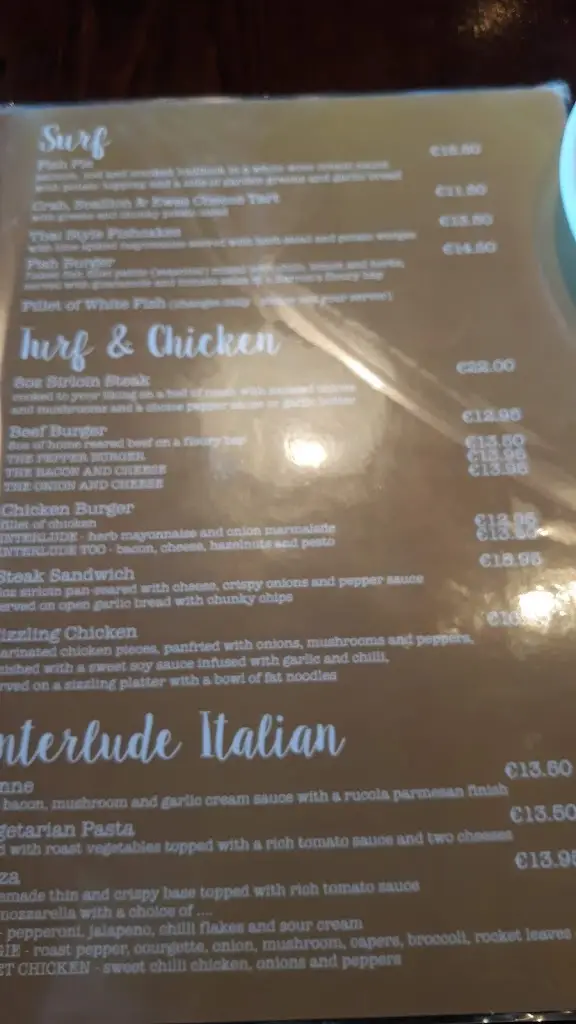 Menu_Interlude Restaurant_Dungarvan_image_3