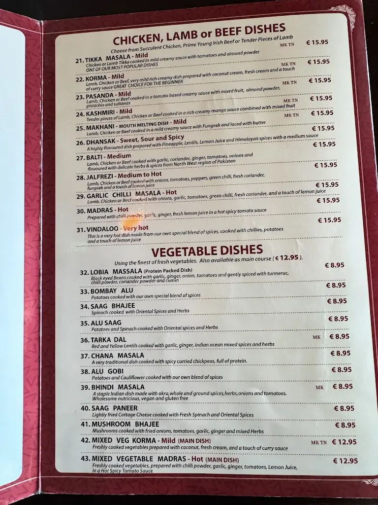 Menu_Indian Ocean Restaurant_Dungarvan_image_2
