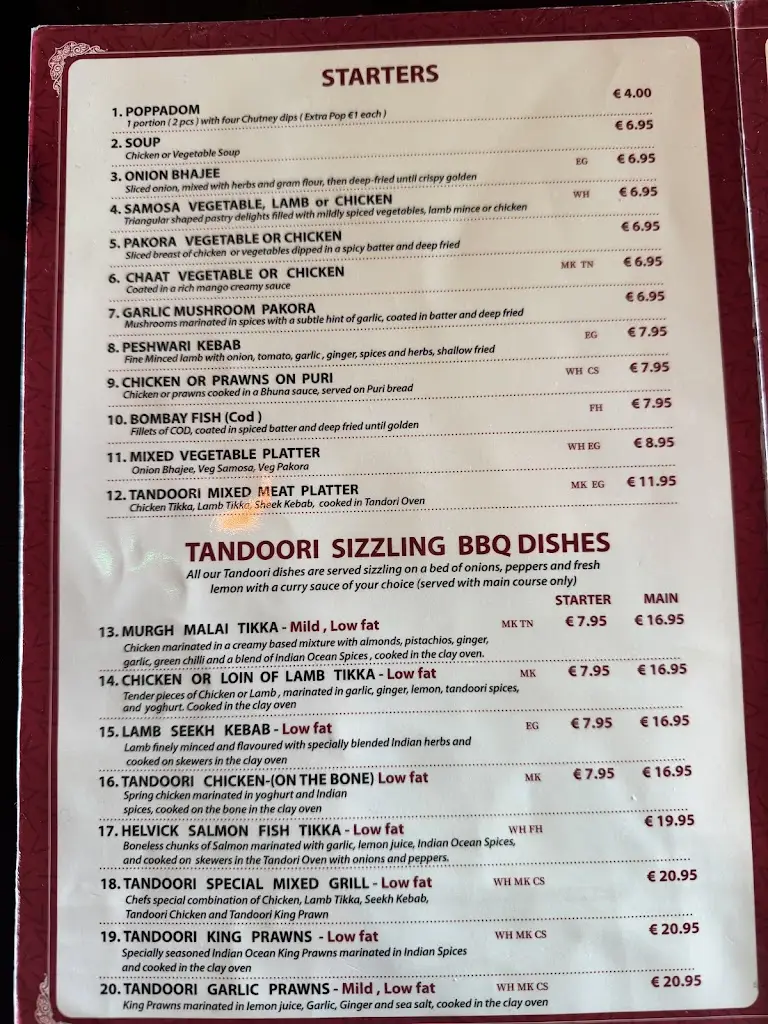 Menu_Indian Ocean Restaurant_Dungarvan_image_3