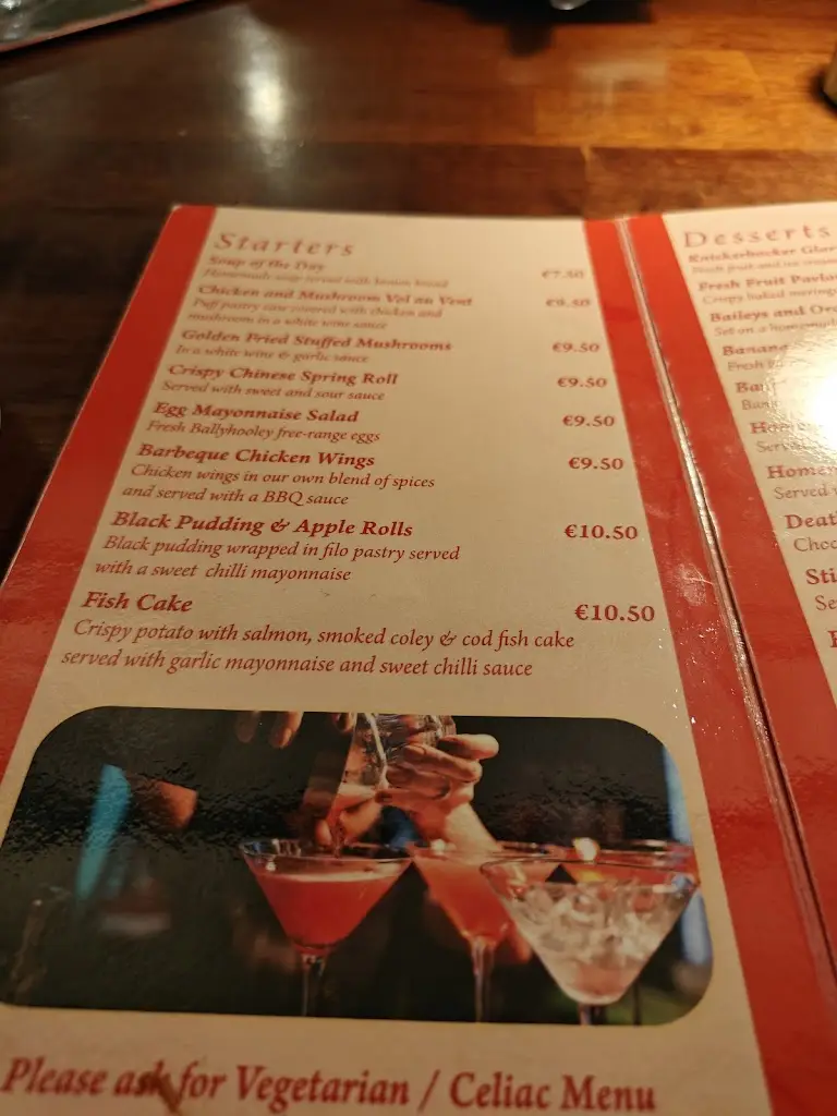 Menu_Corbett Court_Kilmallock_image_3