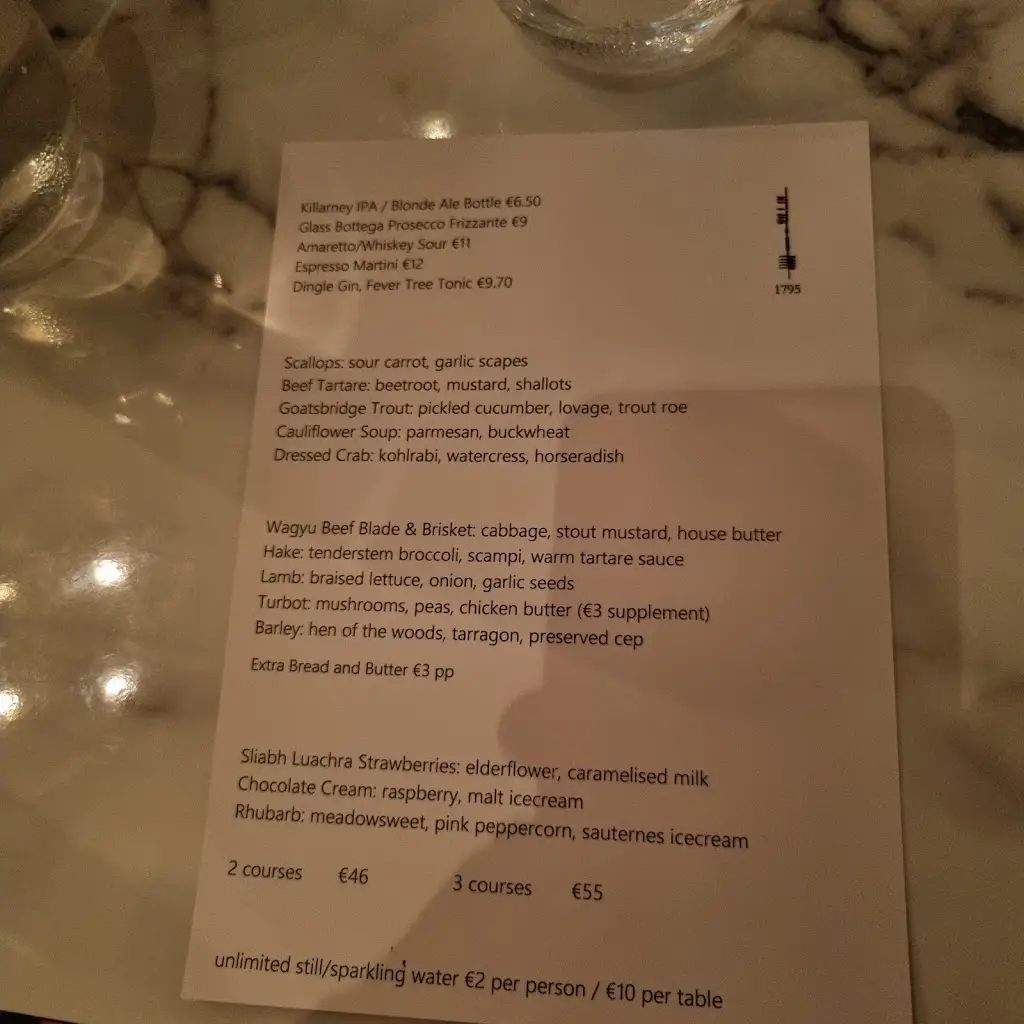 Menu_Kingdom 1795_Killorglin_image_2