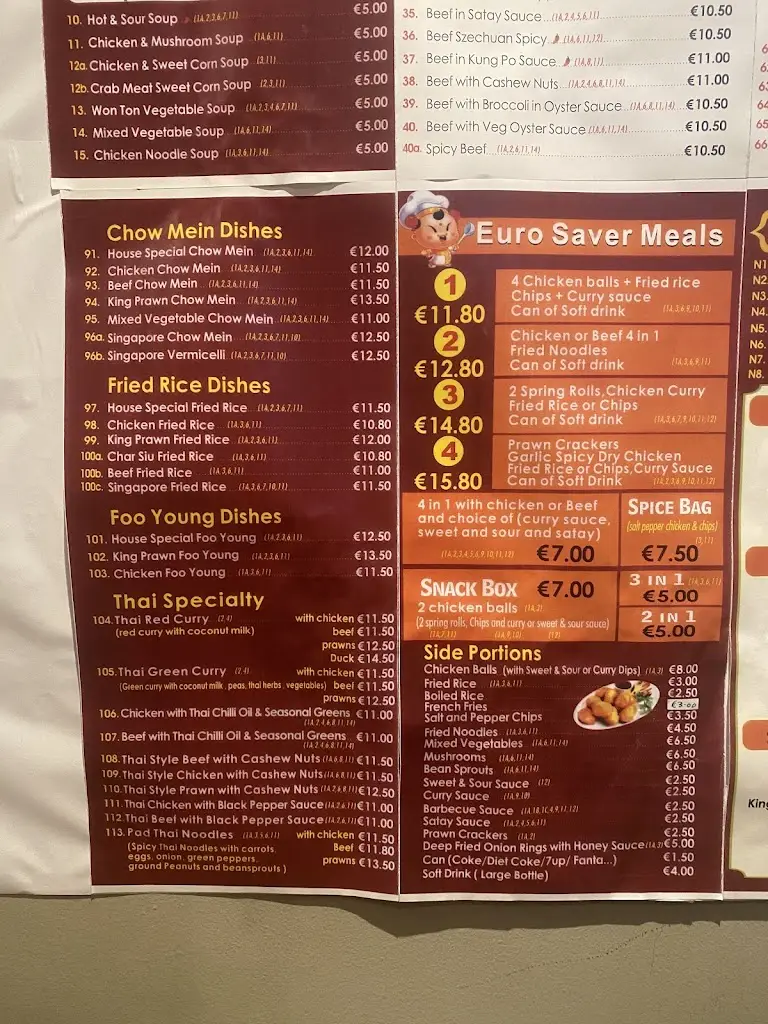 Menu_Harmony Chinese_Killorglin_image_2