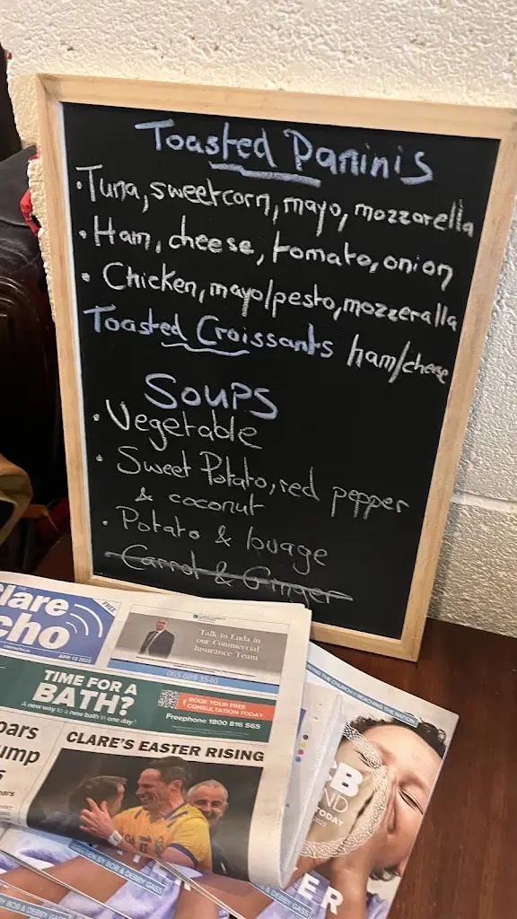 Menu_The Potter's Hand Cafe_Kilrush_imagen_2