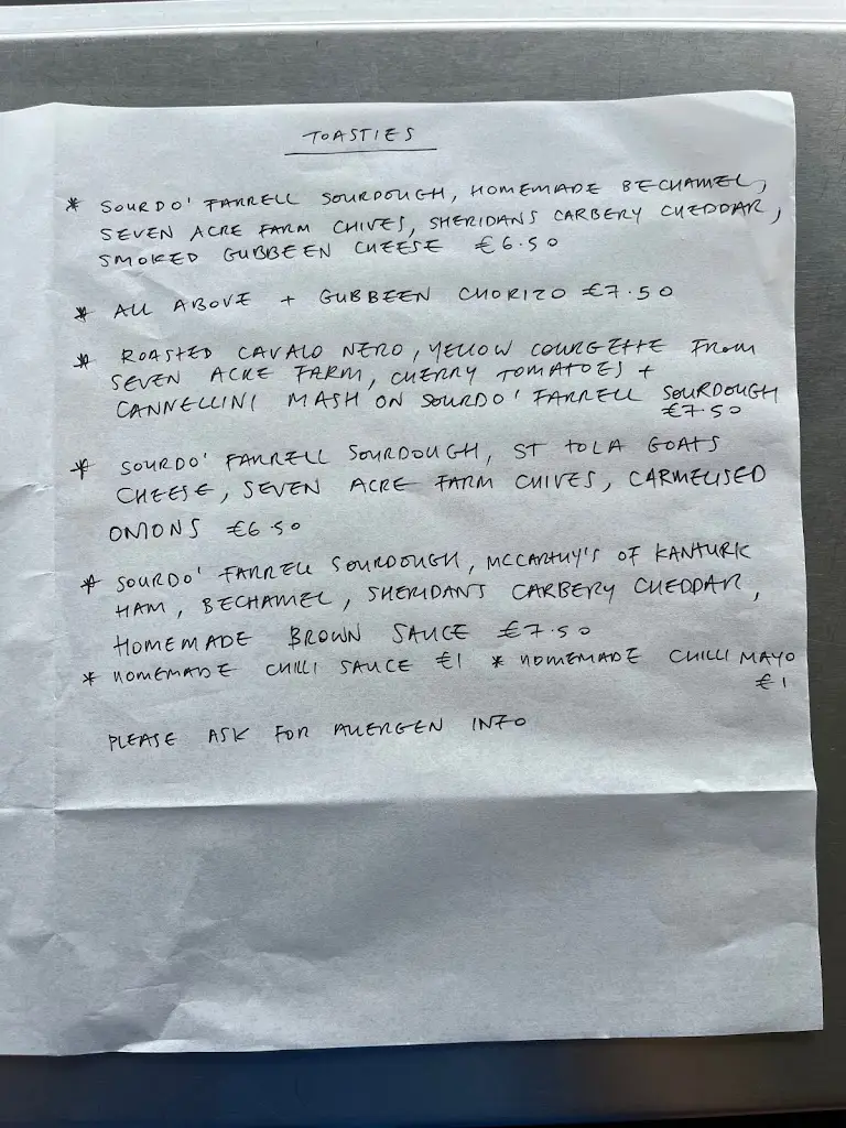 Menu_Beag Cafe_Kilrush_image_3