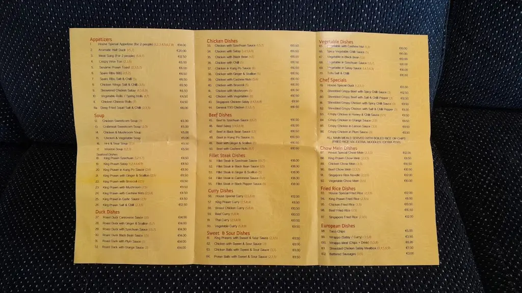 Menu_China Express_Kilrush_image_1