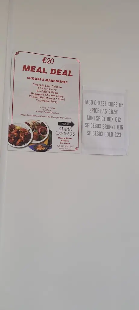 Menu_China Express_Kilrush_image_3