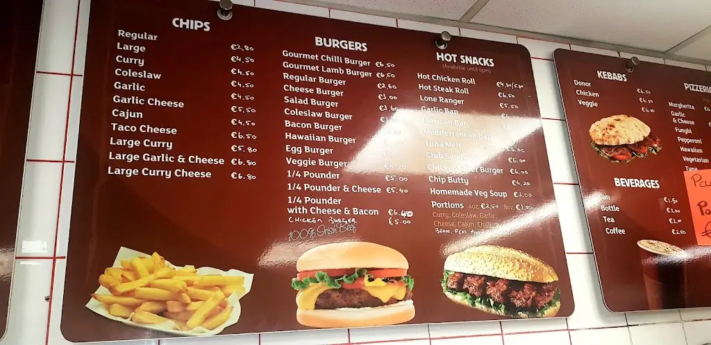 Menu_Coffeys Takeaway_Kilrush_imagen_3