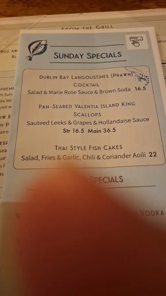 Menü_Granvilles Bar & Grill_Macroom_Bild_2