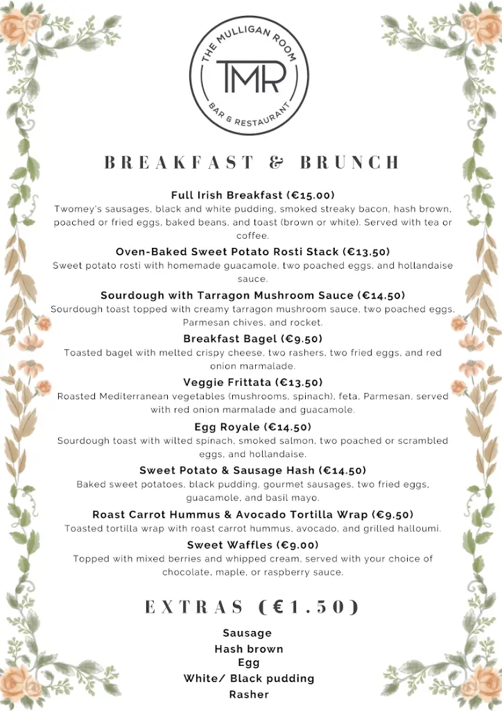 Menü_The Mulligan Room_Macroom_Bild_1