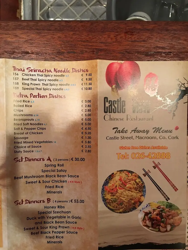 Menu_The Castle View Chinese Restaurant_Macroom_image_3