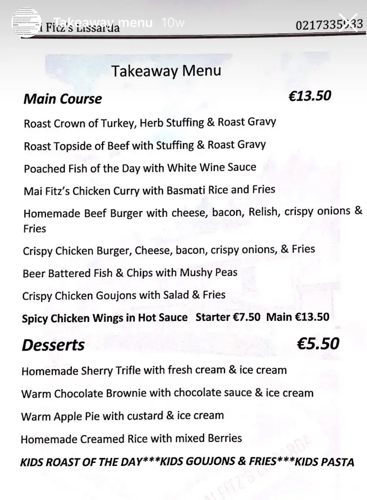 Menu_Mai Fitz_Macroom_image_3