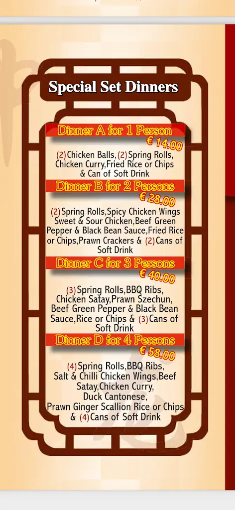 Menü_China Dragon_Fermoy_Bild_4