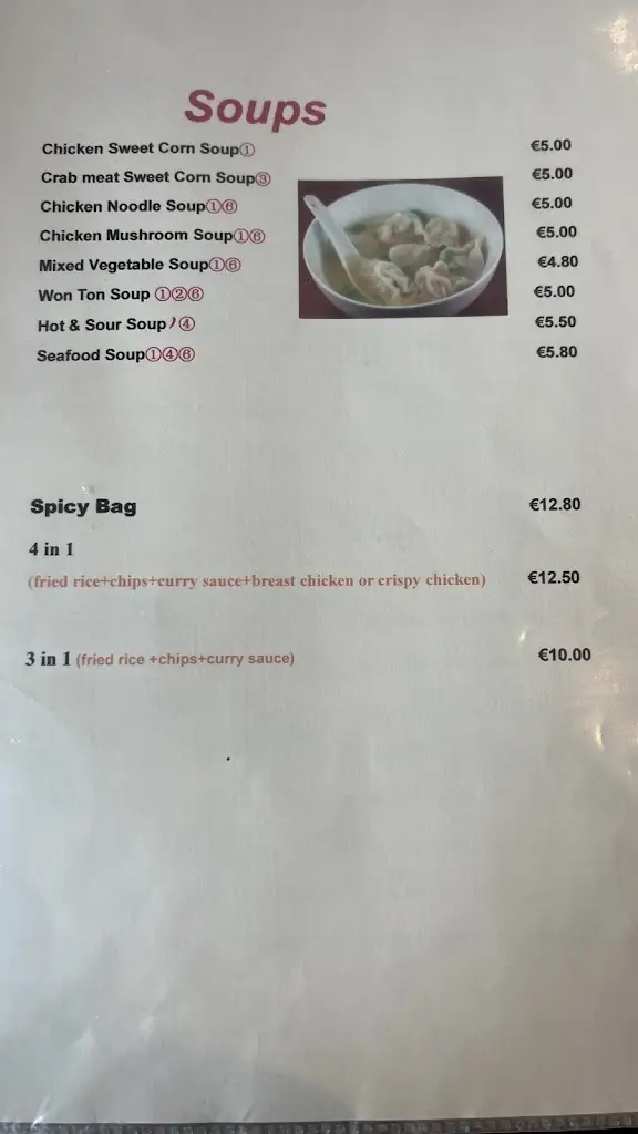 Menu_Hong Kong Chinese Restaurant_Fermoy_image_4